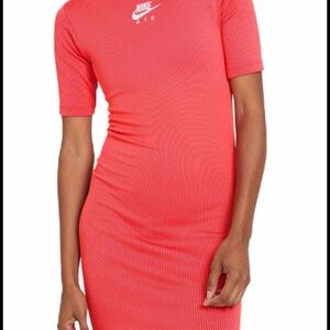 Nike Pink Ribbed Top